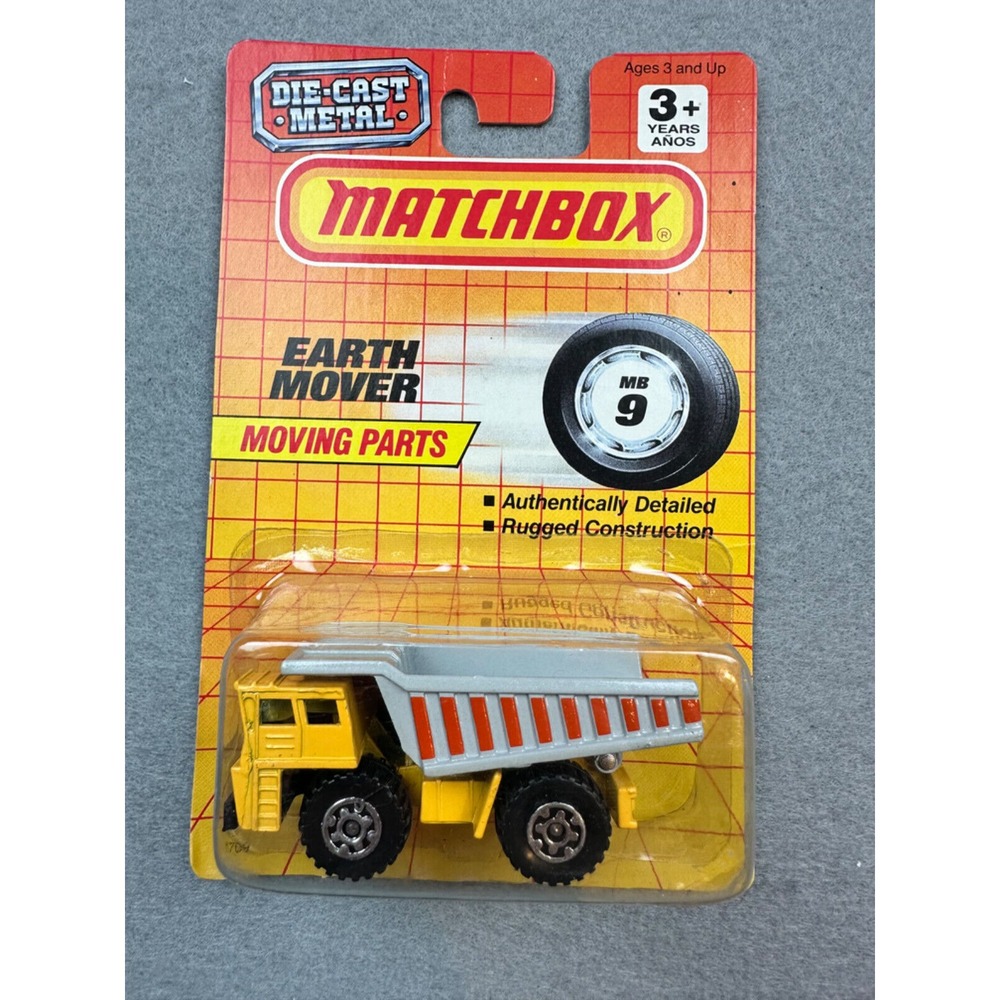 1990 Matchbox Earth Mover #9 - Moving Parts
